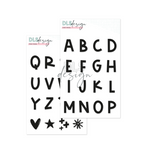 Clear Stamp Alphabet Mason Big