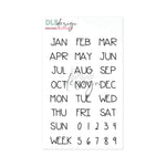 Clear Stamp Dates Stamp Mia