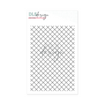 Clear Stamp Diagonal Grid