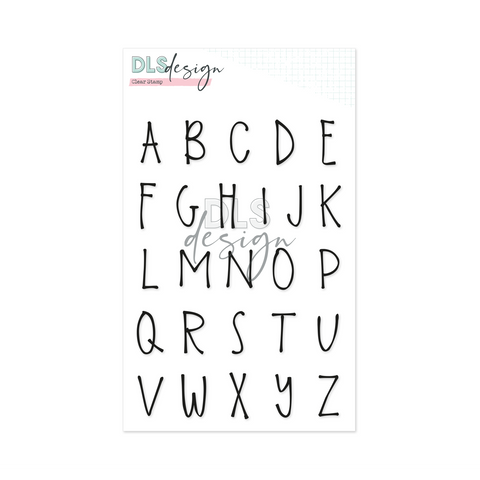 Clear Stamp Elsie Medium ABC Uppercase