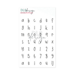 Clear Stamp Elsie Small ABC Lowercase