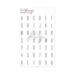 Clear Stamp Emma Small ABC Uppercase