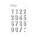 Clear Stamp Gilmo Big 123 Shadow