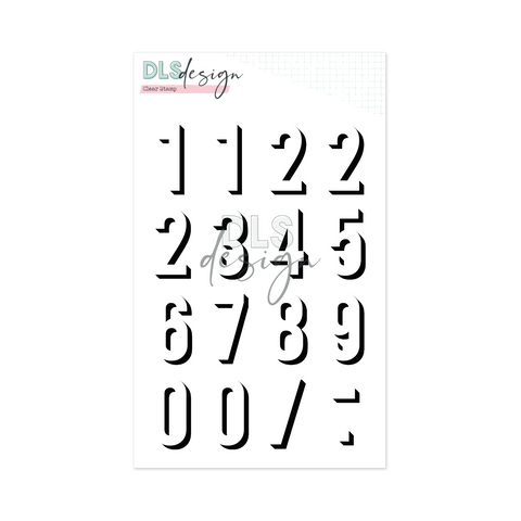Clear Stamp Gilmo Big 123 Shadow