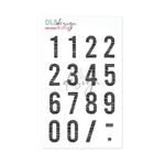 Clear Stamp Gilmo Big 123 Wonky Lines
