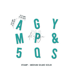 Clear Stamp Gilmo Medium