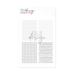 Clear Stamp Journal lines and grid