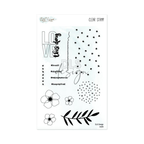 Clear Stamp Joyful