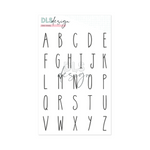 Clear Stamp Julia Medium ABC Uppercase