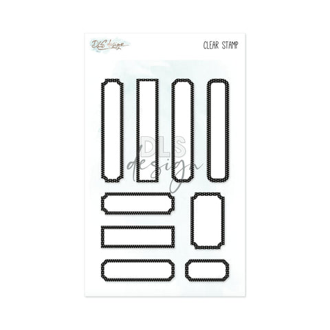 Clear Stamp Labels Dots