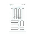 Clear stamp Labels Thin