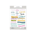 Contour Word Stickers Winter Memories - Frosty Adventures