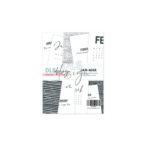 Date cards Q1 Jan-Feb-Mar 2022