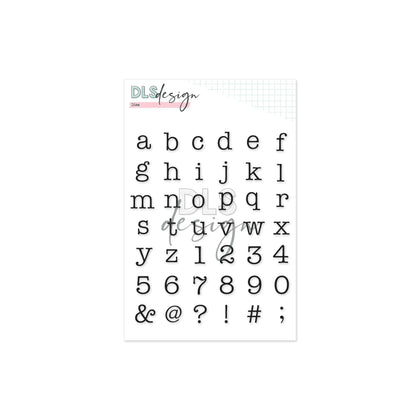 Die Set Typewriter Small