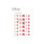 Enamel Shapes Pink