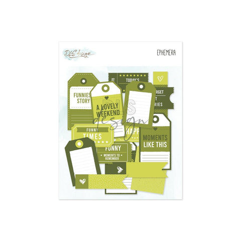 Ephemera Essential Tags Green