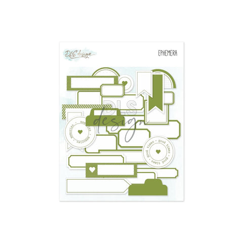 Ephemera Labels Olive