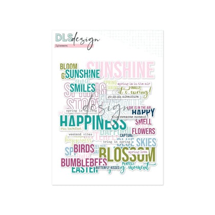 Ephemera Spring Words