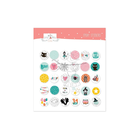 Epoxy Stickers Spooky Things