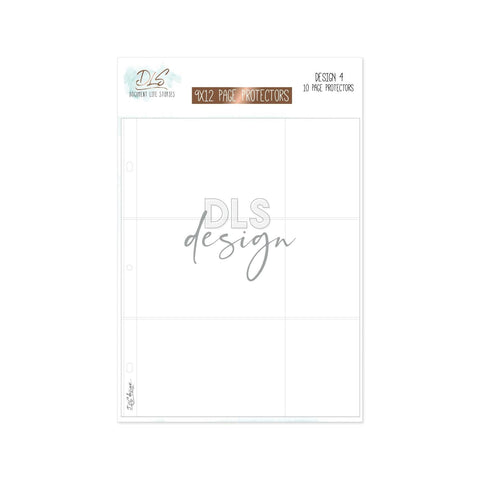 Page Protectors 9x12" Design 4