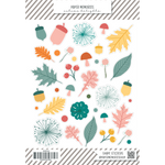 Paper Shape Stickers Fall Memories - Autumn Delights