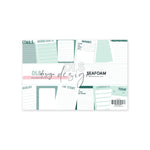 Pocket Pages set 4x6 Essentials - Seafoam