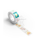 Post Stamp Washi Summer Stories Shapes