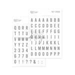 Puffy Stickers Alphabet Essentials Gilmo Grey