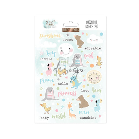 Puffy Stickers Goodnight Kisses 2.0