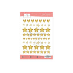 Shape Stickers Stars December Stories