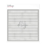 Stencil Chalk Stripes