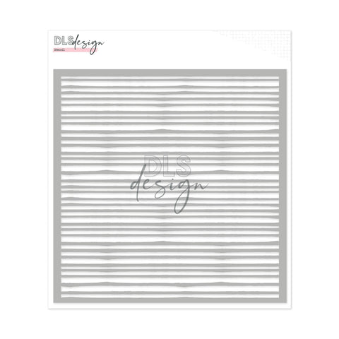 Stencil Chalk Stripes