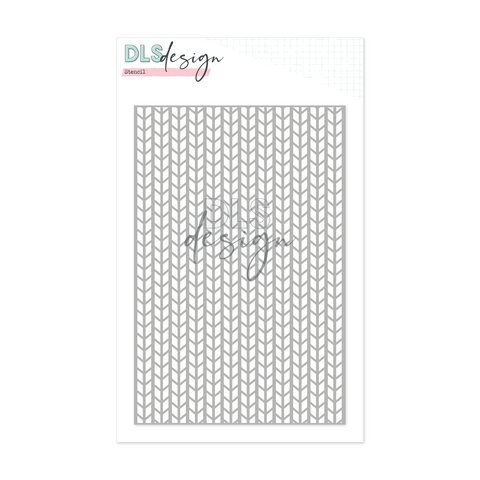 Stencil Knitted Pattern