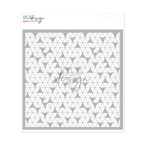 Stencil Triangle Pattern