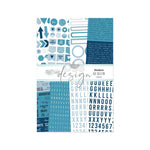 Sticker Set Essentials Blue