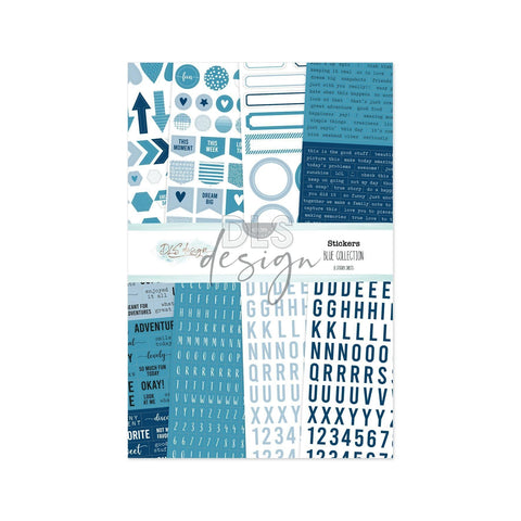 Sticker Set Essentials Blue