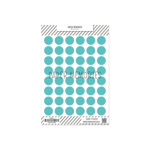 Vinyl Reinforcers Bright Blue