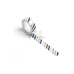 Washi Tape Foil Diagonal Stripes