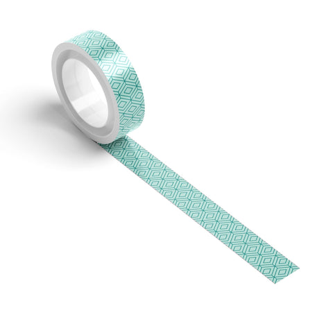 Washi Tape Geometric Peacock