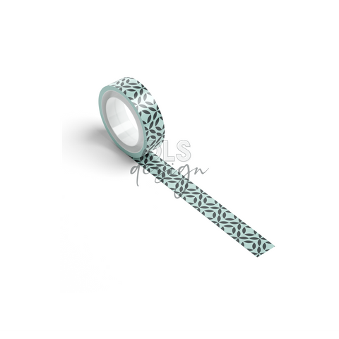 Washi Tape - Geopattern - Mint & Grey