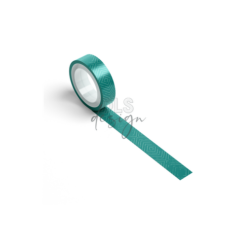 Washi Tape Geosquare Peacock