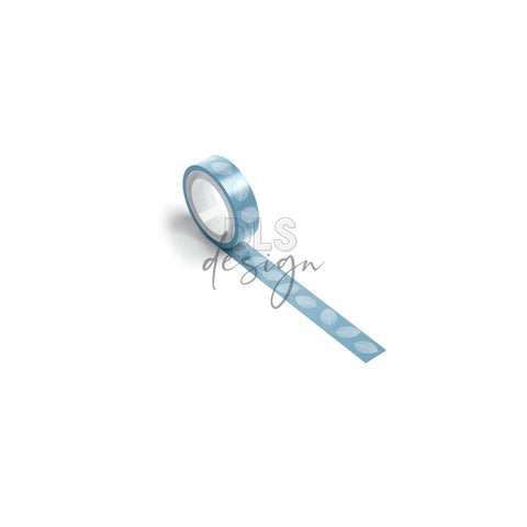 Washi Tape Leaves Powder Blue
