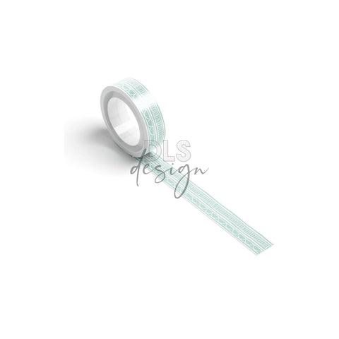 Washi Tape Lines & Bows Mint