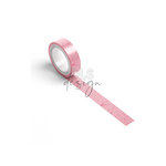 Washi Tape Pink Script & Splatters