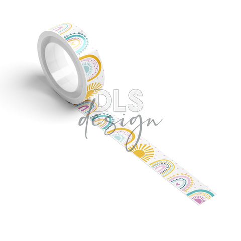 Washi Tape Rainbow Radiant