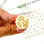 Wax Seal Stamp Falling Leaves