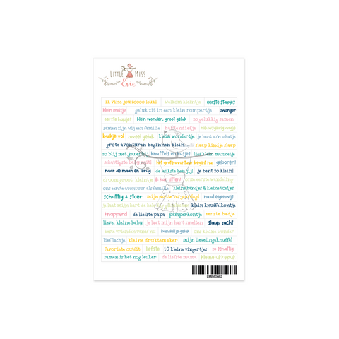 Word Stickers: Ik Vind Jou Zoooo Leuk! Dutch