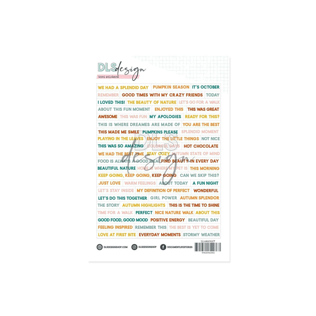 Splendid Sticker Word Stickers Splendid – DLS Design Wholesale