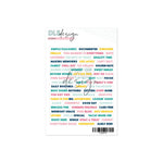 Word stickers Simple Pleasures