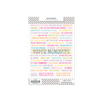 Word stickers Spring Memories Farmers Market